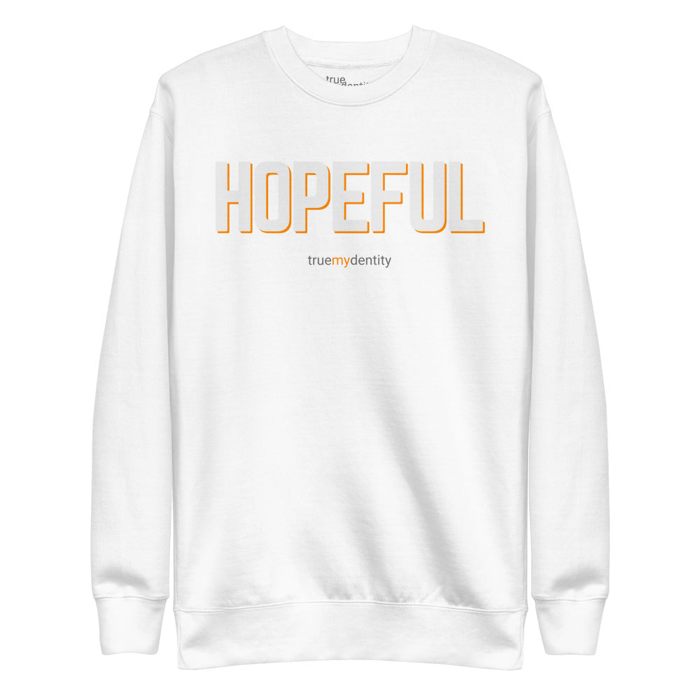 HOPEFUL Sweatshirt Bold Design | Unisex
