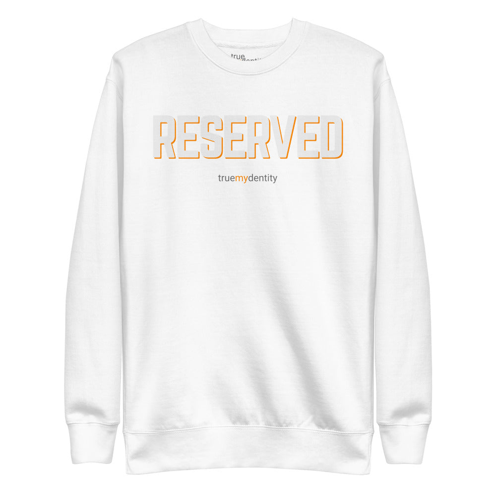 RESERVED Sweatshirt Bold Design | Unisex