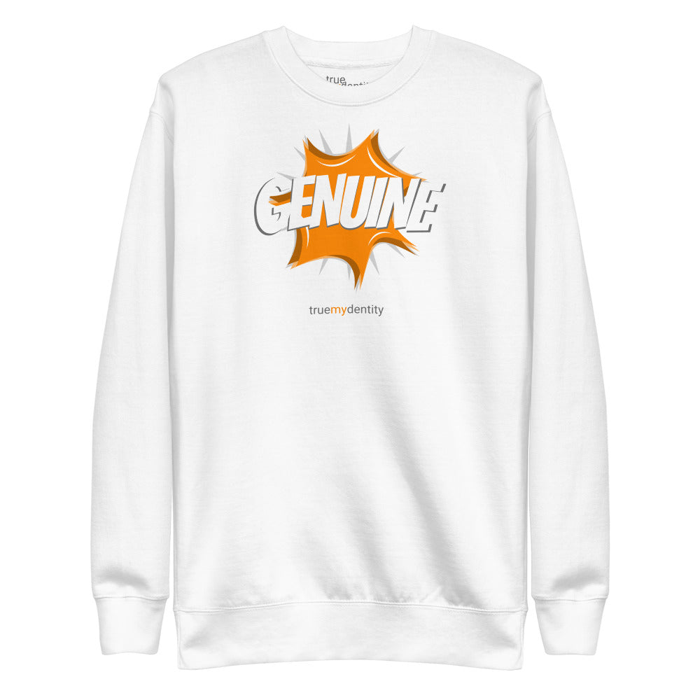 GENUINE Sweatshirt Action Design | Unisex