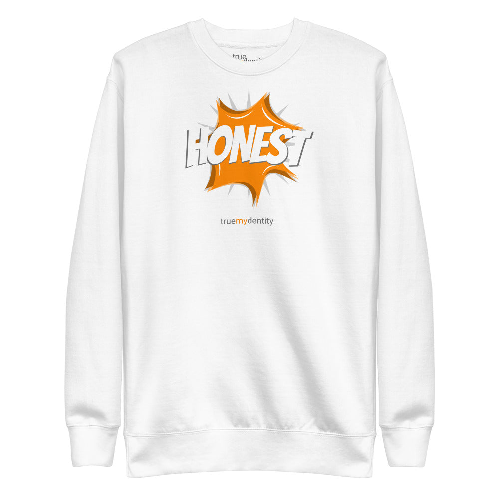 HONEST Sweatshirt Action Design | Unisex