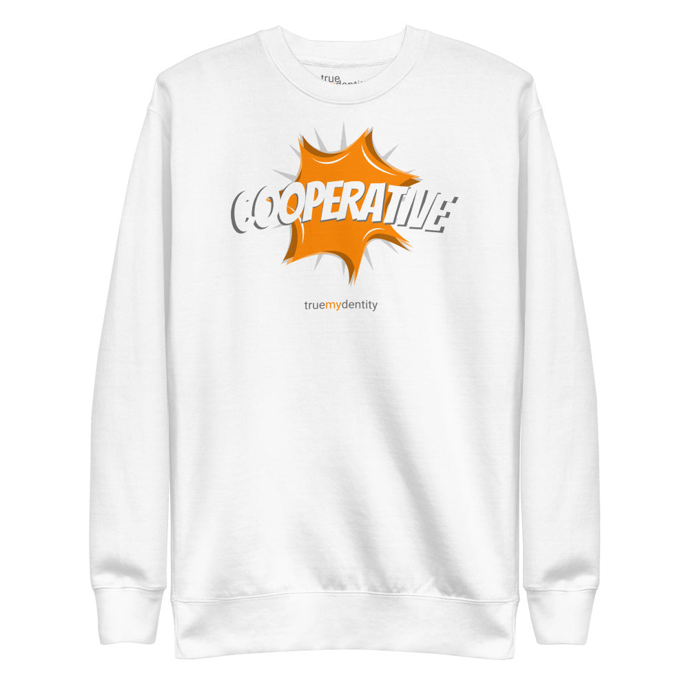 COOPERATIVE Sweatshirt Action Design | Unisex