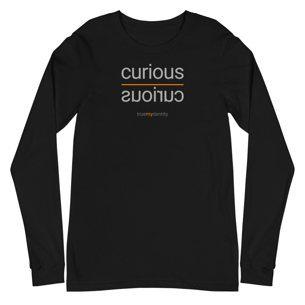 CURIOUS Long Sleeve Shirt Reflection Design | Unisex