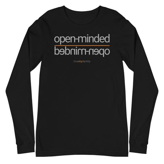 OPEN-MINDED Long Sleeve Shirt Reflection Design | Unisex