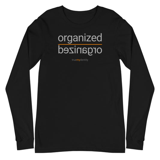 ORGANIZED Long Sleeve Shirt Reflection Design | Unisex