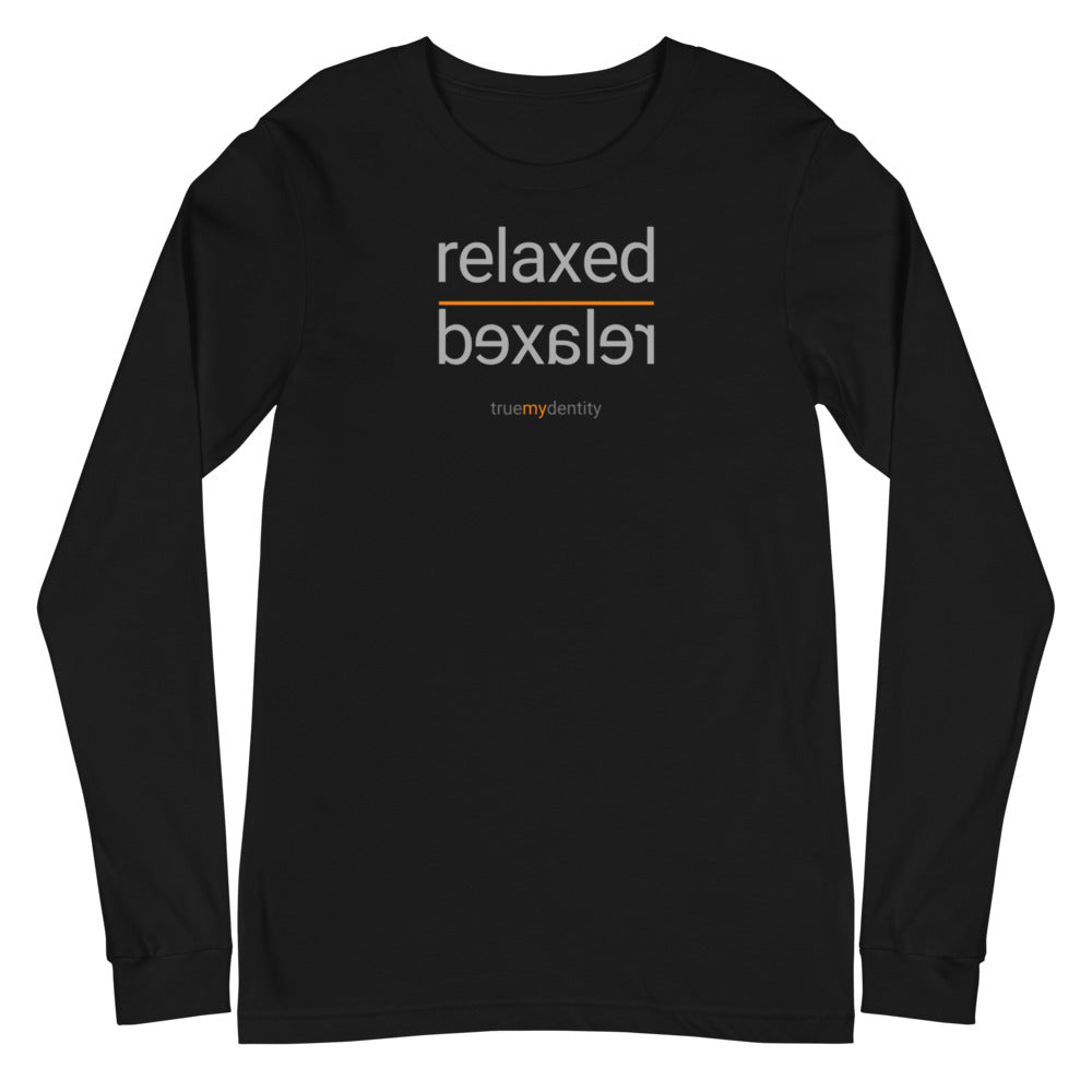 RELAXED Long Sleeve Shirt Reflection Design | Unisex