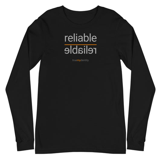 RELIABLE Long Sleeve Shirt Reflection Design | Unisex
