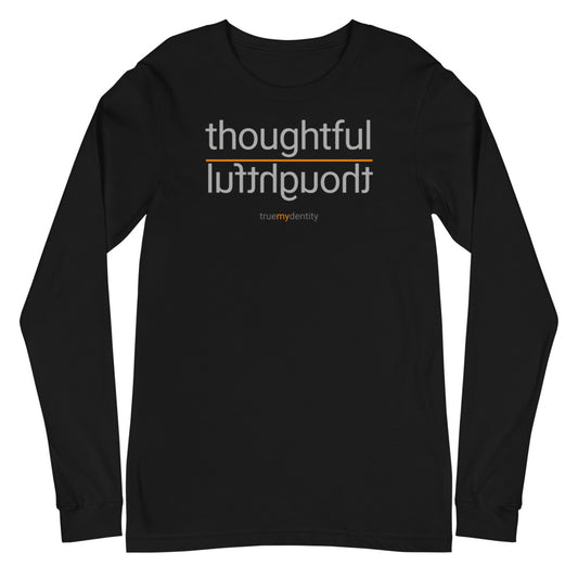 THOUGHTFUL Long Sleeve Shirt Reflection Design | Unisex