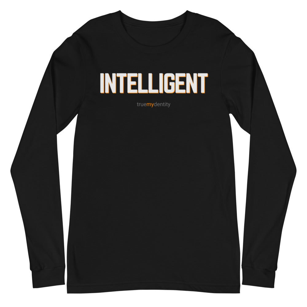 INTELLIGENT Long Sleeve Shirt Bold Design | Unisex