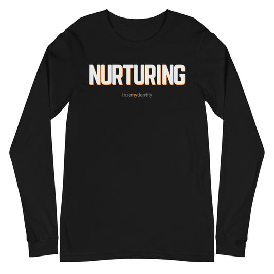 NURTURING Long Sleeve Shirt Bold Design | Unisex