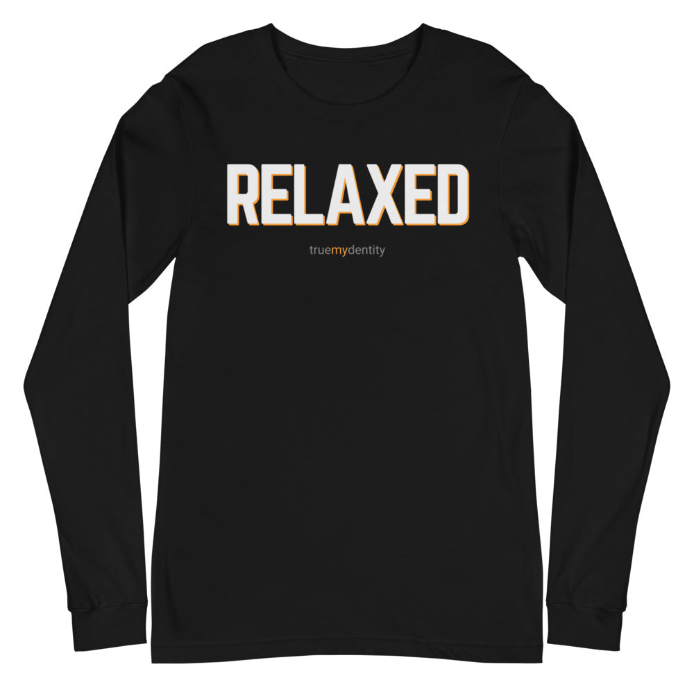 RELAXED Long Sleeve Shirt Bold Design | Unisex