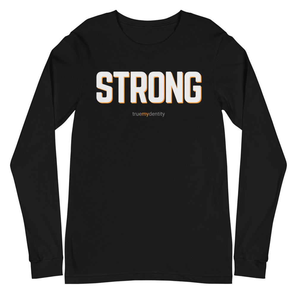 STRONG Long Sleeve Shirt Bold Design | Unisex