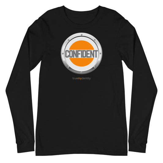 CONFIDENT Long Sleeve Shirt Core Design | Unisex