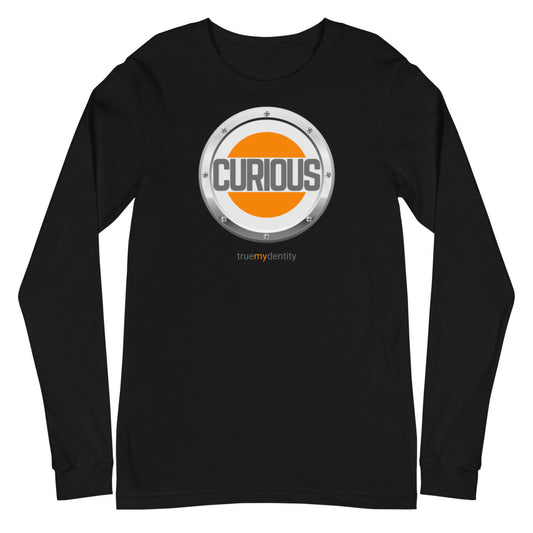 CURIOUS Long Sleeve Shirt Core Design | Unisex