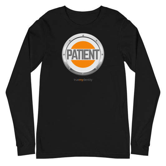PATIENT Long Sleeve Shirt Core Design | Unisex