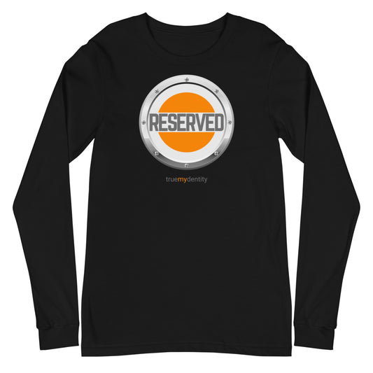 RESERVED Long Sleeve Shirt Core Design | Unisex