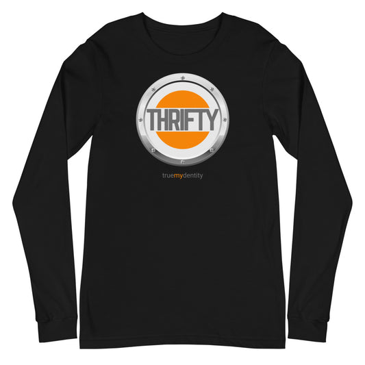 THRIFTY Long Sleeve Shirt Core Design | Unisex