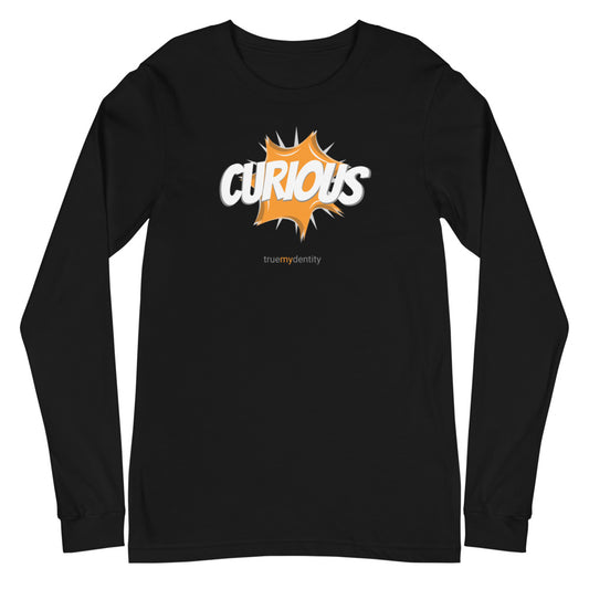 CURIOUS Long Sleeve Shirt Action Design | Unisex