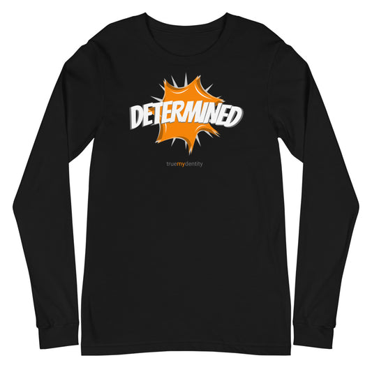 DETERMINED Long Sleeve Shirt Action Design | Unisex