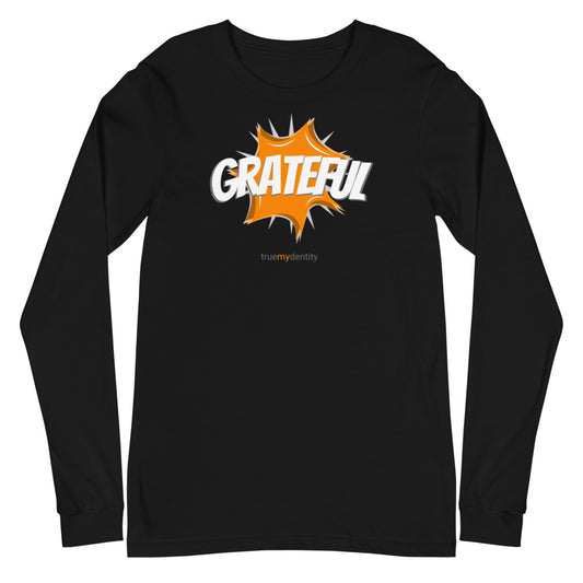 GRATEFUL Long Sleeve Shirt Action Design | Unisex