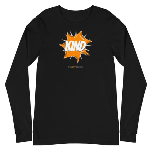 KIND Long Sleeve Shirt Action Design | Unisex