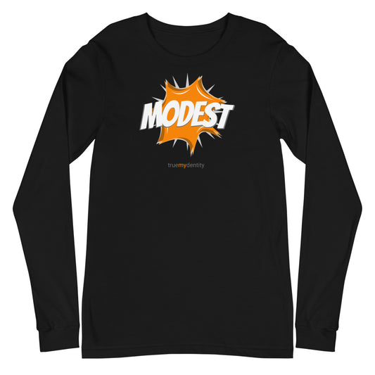 MODEST Long Sleeve Shirt Action Design | Unisex