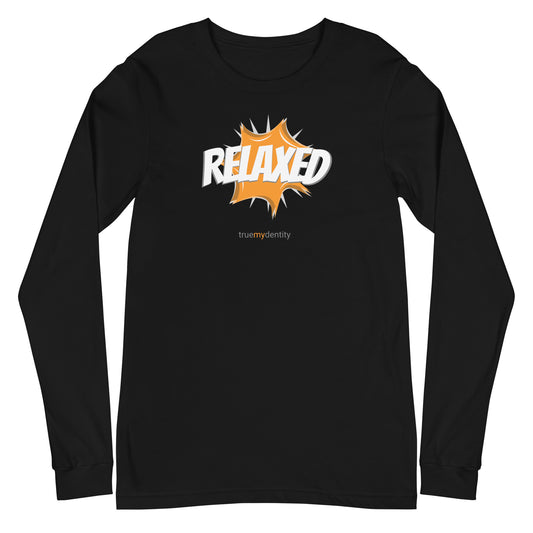 RELAXED Long Sleeve Shirt Action Design | Unisex