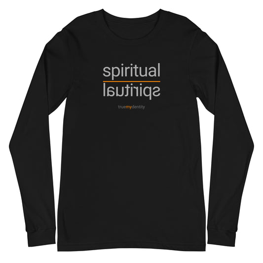 SPIRITUAL Long Sleeve Shirt Reflection Design | Unisex