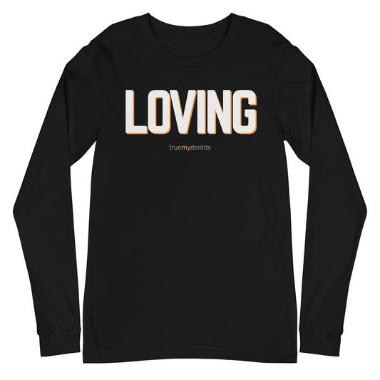 LOVING Long Sleeve Shirt Bold Design | Unisex