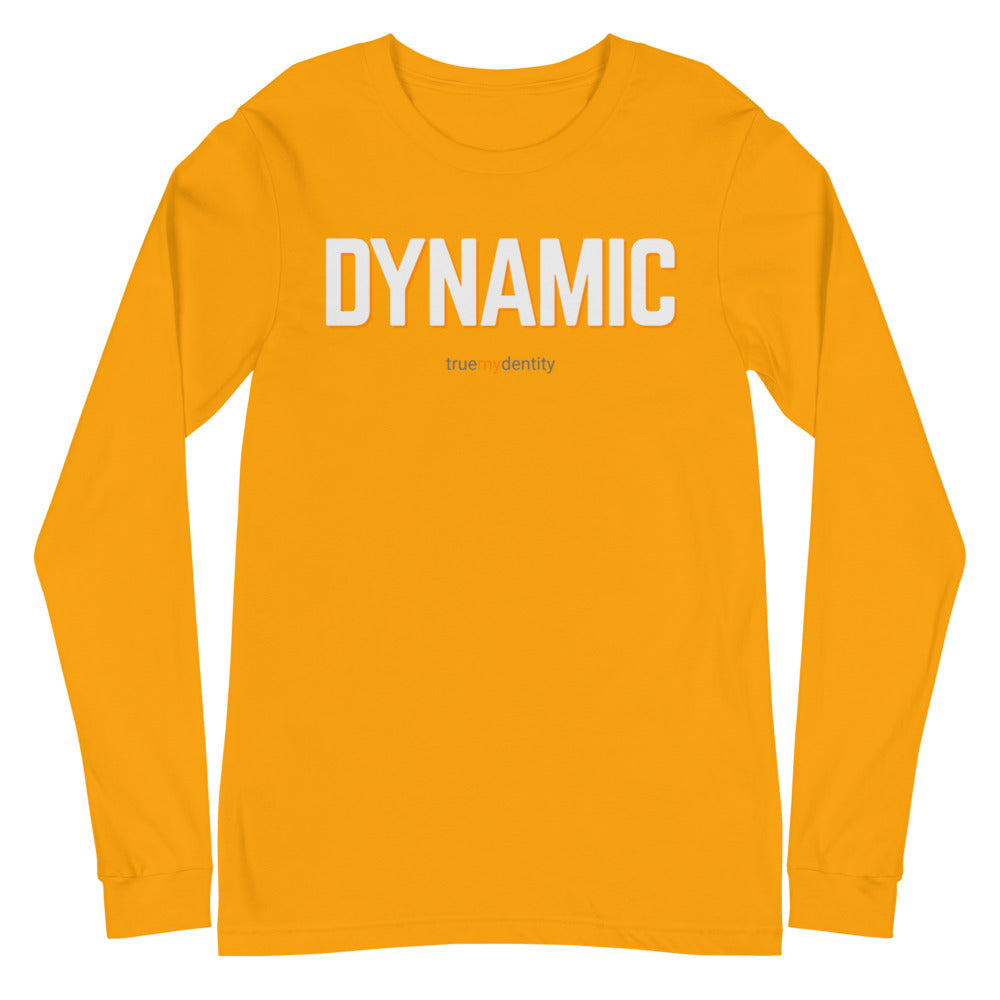 DYNAMIC Long Sleeve Shirt Bold Design | Unisex