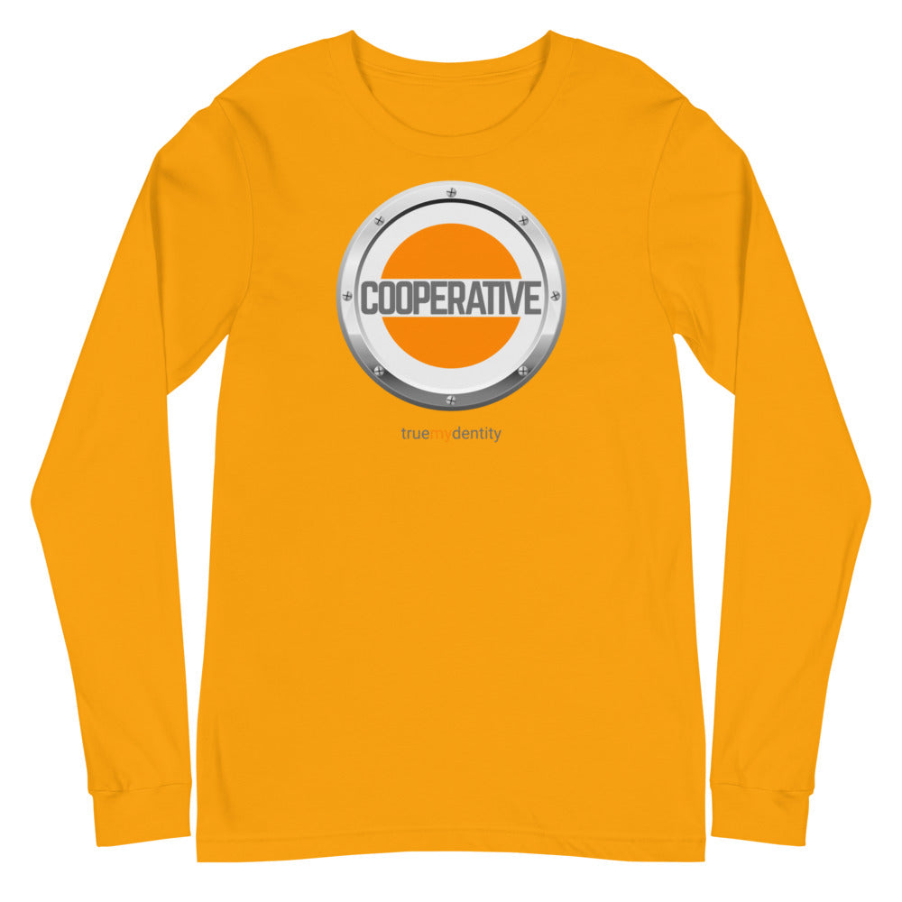 COOPERATIVE Long Sleeve Shirt Core Design | Unisex