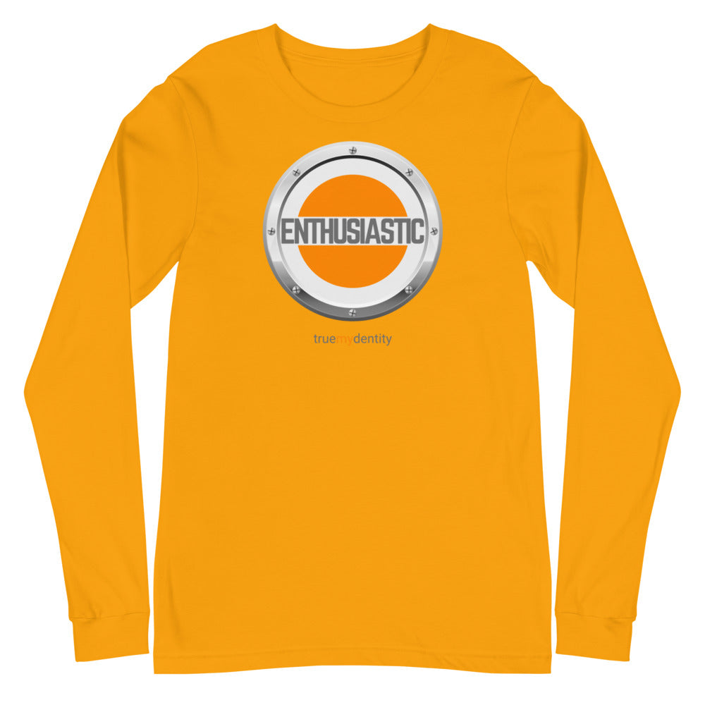ENTHUSIASTIC Long Sleeve Shirt Core Design | Unisex