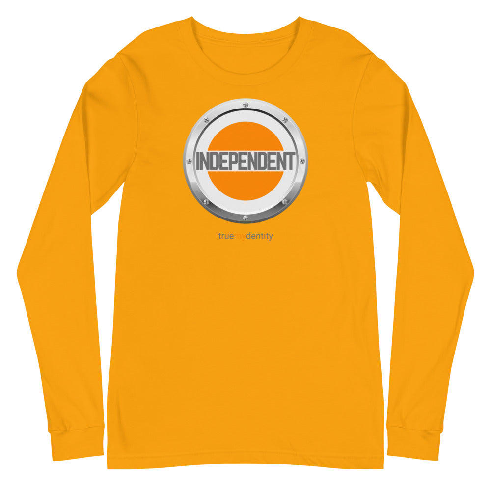 INDEPENDENT Long Sleeve Shirt Core Design | Unisex