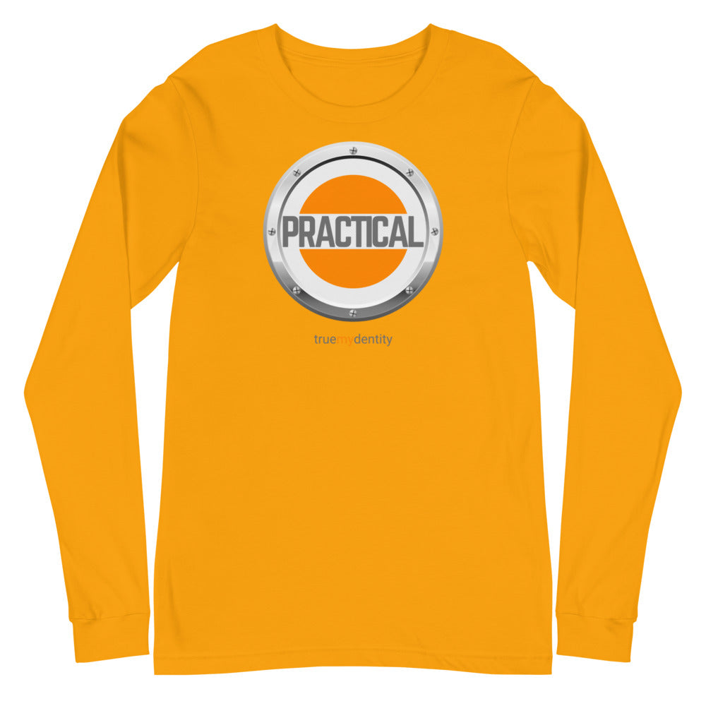 PRACTICAL Long Sleeve Shirt Core Design | Unisex
