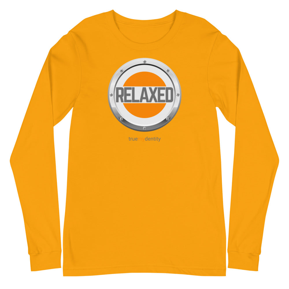 RELAXED Long Sleeve Shirt Core Design | Unisex