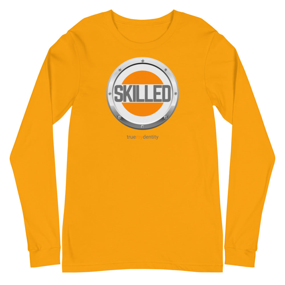 SKILLED Long Sleeve Shirt Core Design | Unisex