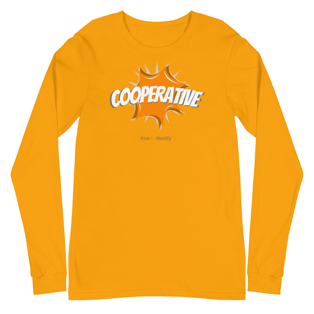 COOPERATIVE Long Sleeve Shirt Action Design | Unisex