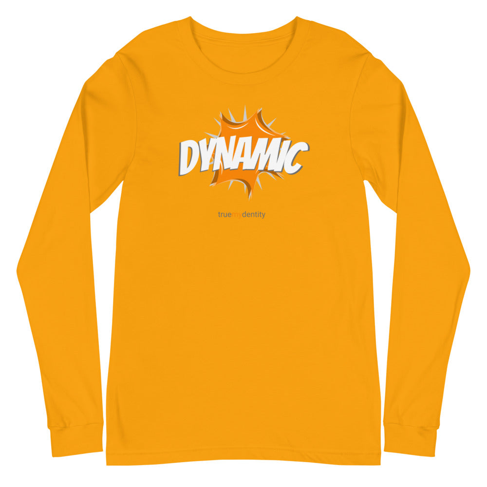 DYNAMIC Long Sleeve Shirt Action Design | Unisex