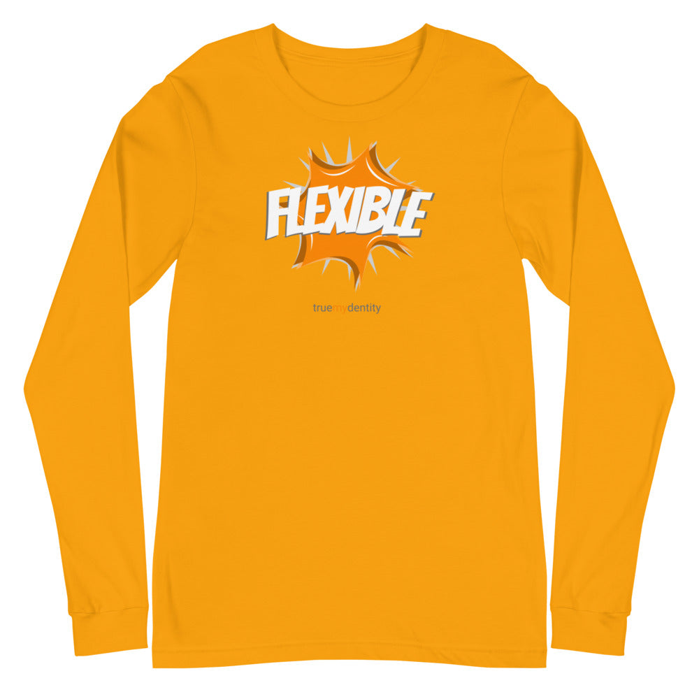 FLEXIBLE Long Sleeve Shirt Action Design | Unisex