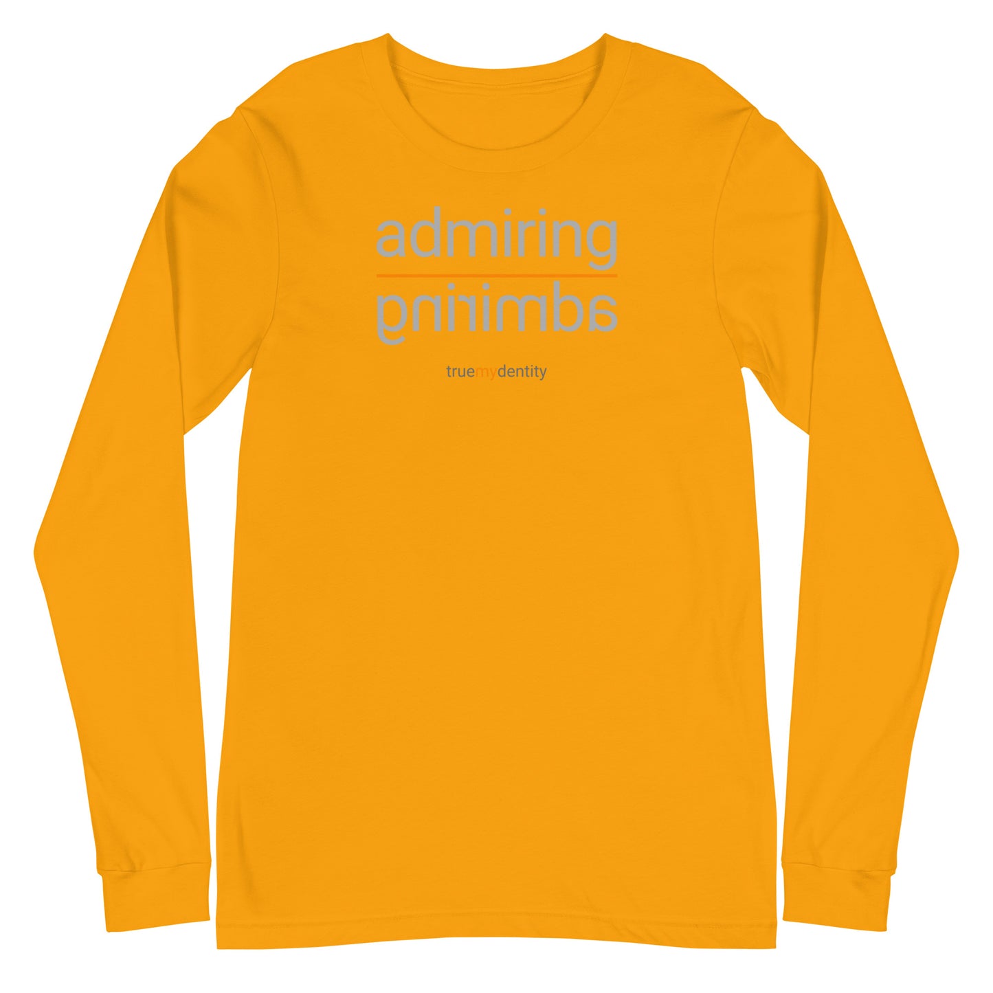 ADMIRING Long Sleeve Shirt Reflection Design | Unisex
