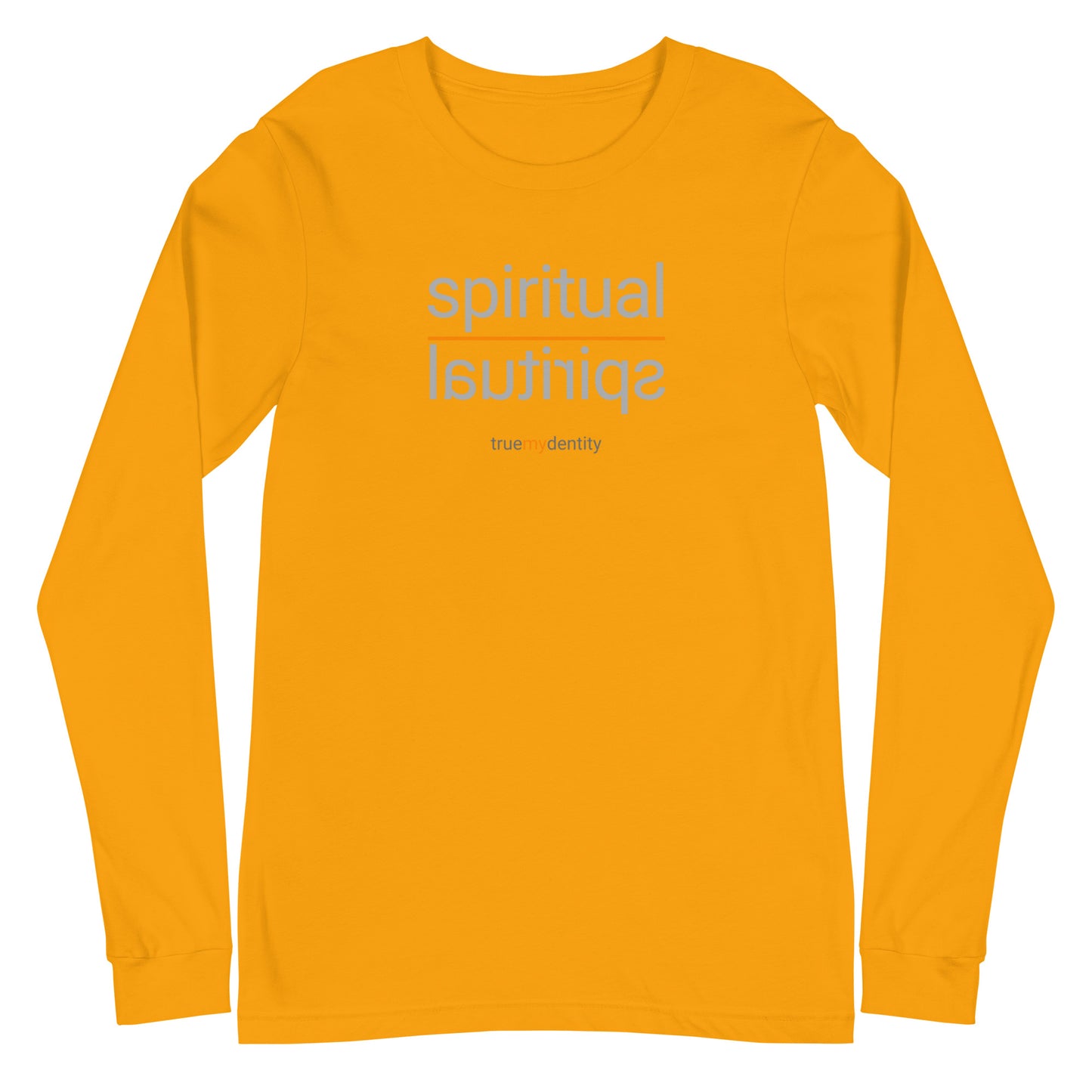 SPIRITUAL Long Sleeve Shirt Reflection Design | Unisex