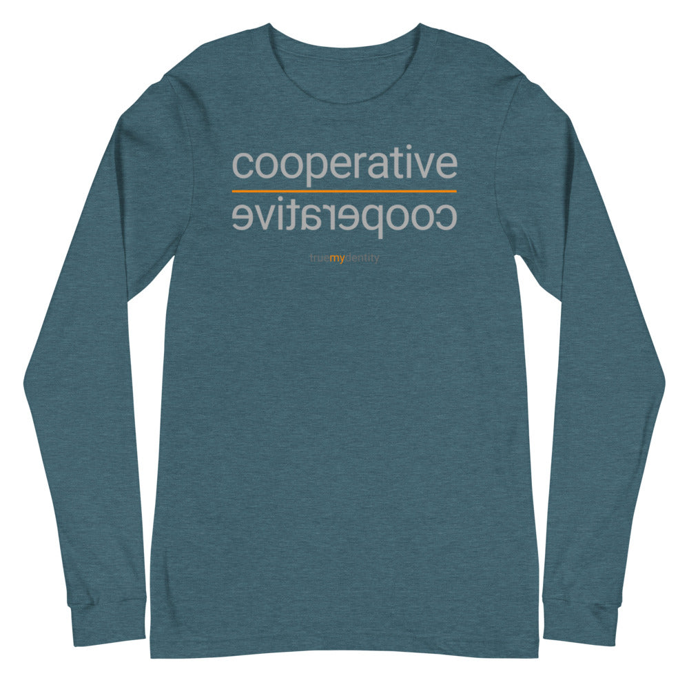COOPERATIVE Long Sleeve Shirt Reflection Design | Unisex