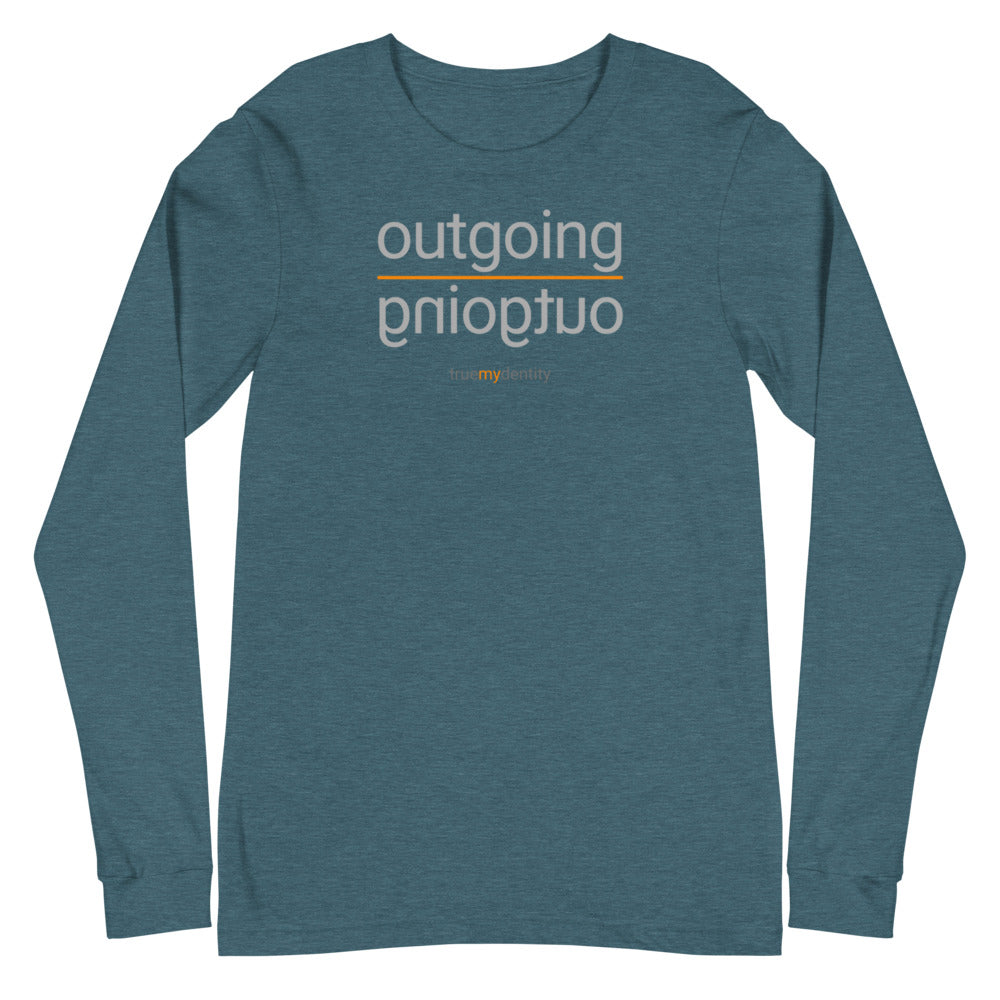 OUTGOING Long Sleeve Shirt Reflection Design | Unisex