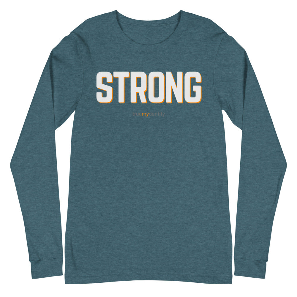 STRONG Long Sleeve Shirt Bold Design | Unisex