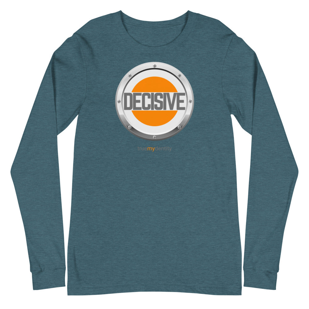 DECISIVE Long Sleeve Shirt Core Design | Unisex