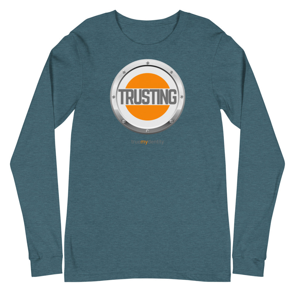 TRUSTING Long Sleeve Shirt Core Design | Unisex
