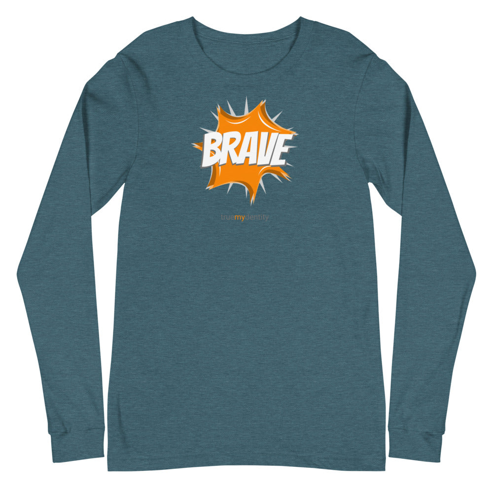 BRAVE Long Sleeve Shirt Action Design | Unisex