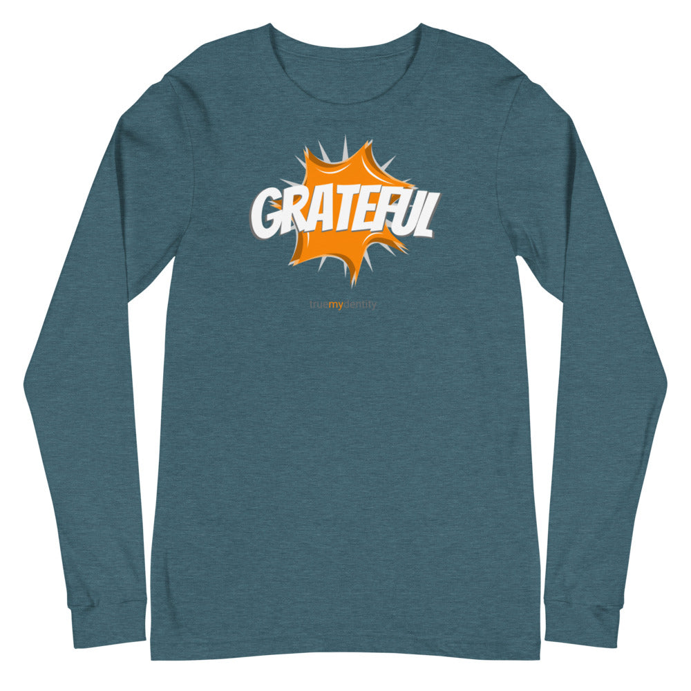 GRATEFUL Long Sleeve Shirt Action Design | Unisex