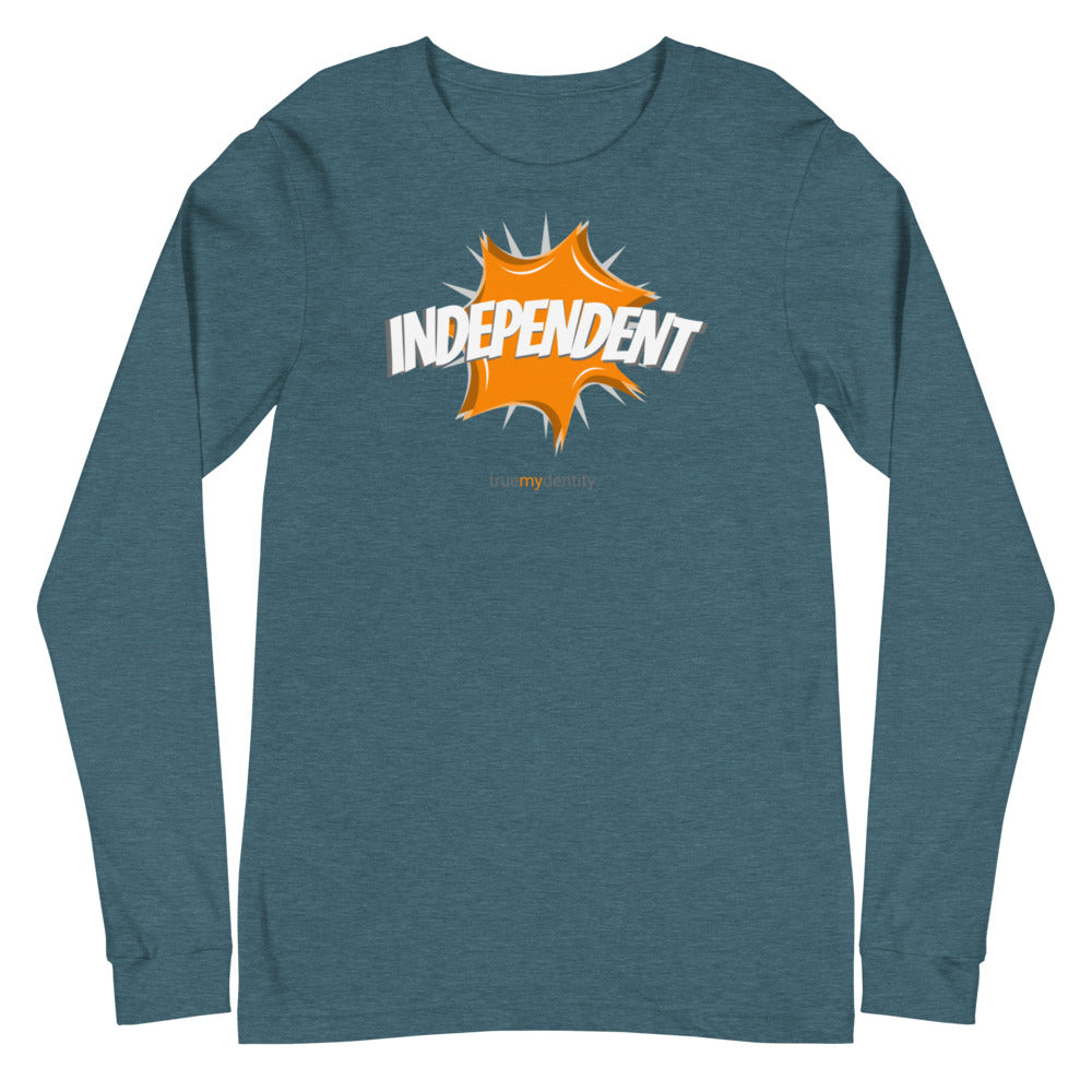 INDEPENDENT Long Sleeve Shirt Action Design | Unisex