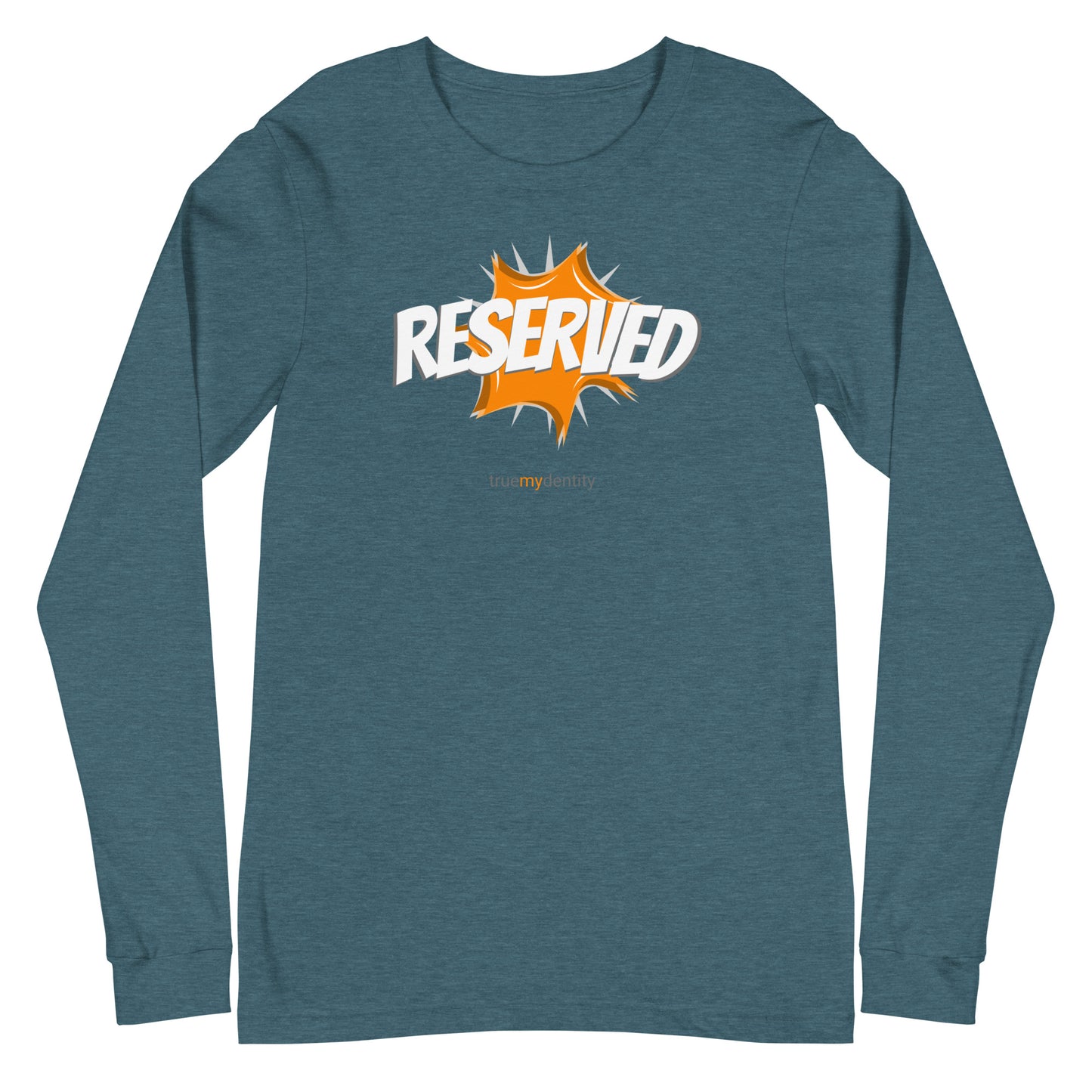 RESERVED Long Sleeve Shirt Action Design | Unisex