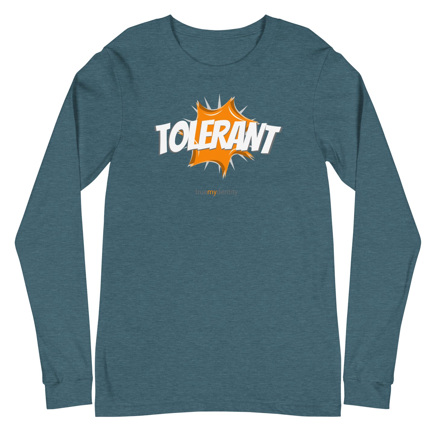 TOLERANT Long Sleeve Shirt Action Design | Unisex
